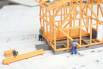 三藤建設工業株式会社の新築工事イメージ
